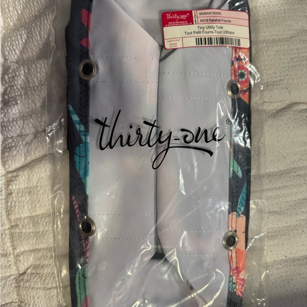 Thirty-One Black Utility Tote